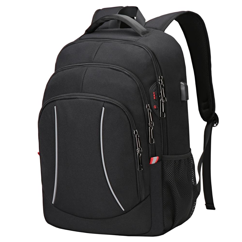Laptop Backpack 15.6 - Mochila antirrobo multifunción para hombre, bolsa