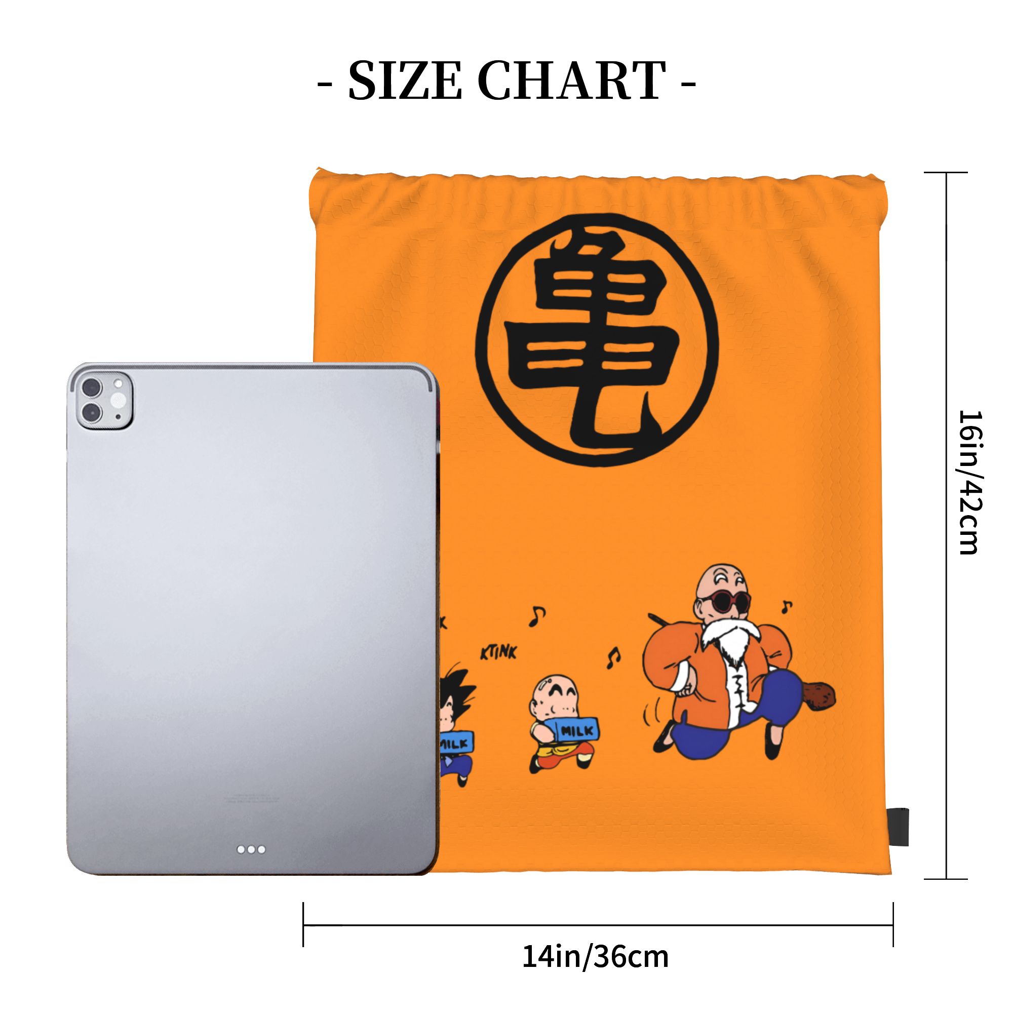 D-Dragon B-Ball Masters Roshis - Drawstring Gym Bag reseña y precio