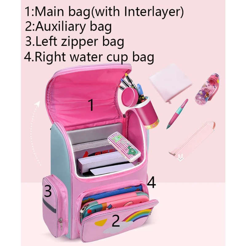 Mochila Infantil para Niña, Di - School Backpack Teen reseña y precio