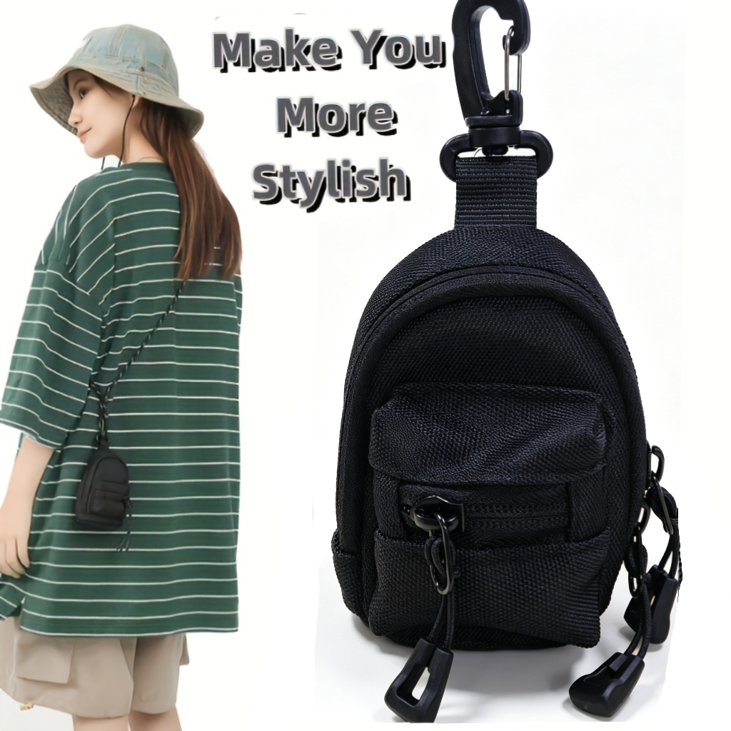 Mini cartera de nailon con mos - Mini Backpack Purse reseña y precio