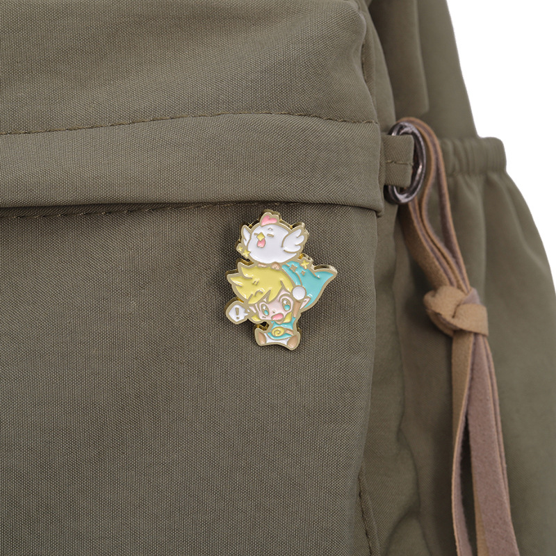 Pins de esmalte de juego de av - Fashion Backpack Women reseña y precio