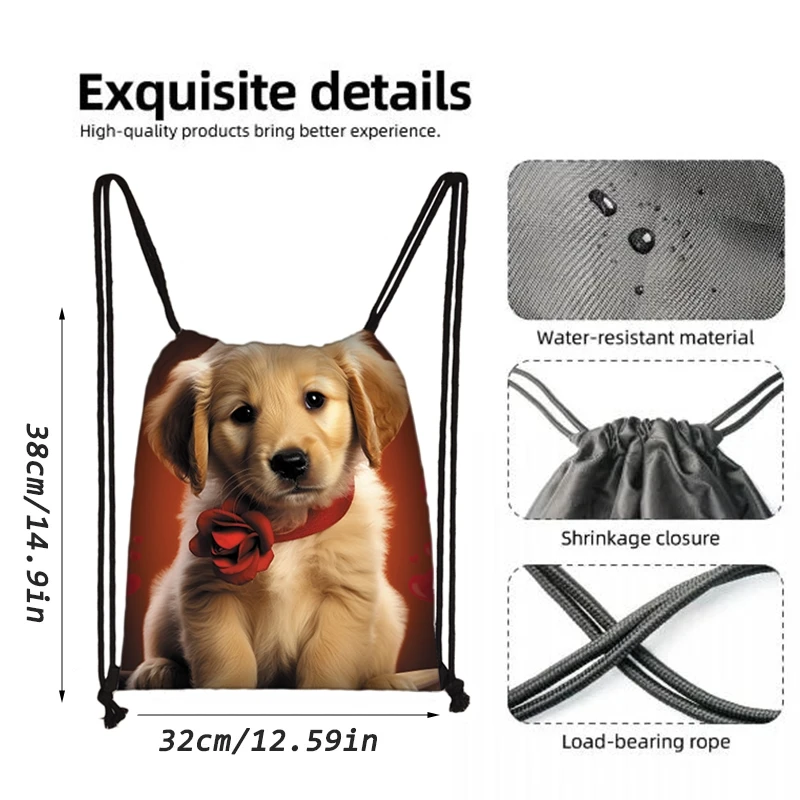 Cordón impreso para niños para - Drawstring Gym Bag reseña y precio